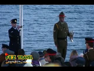 View our ANZAC Day at Gallipoli, Dawn service at ANZAC Commemorative site. [1:58]